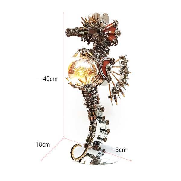 2100PCS Mechanical Seahorse Lamp Kit