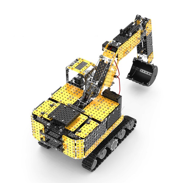 2544PCS 12CH RC Metal Excavator Kit