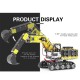 2544PCS 12CH RC Metal Excavator Kit