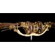 Brass and Walnut Dragonfly Kinetic Aircraft Kit