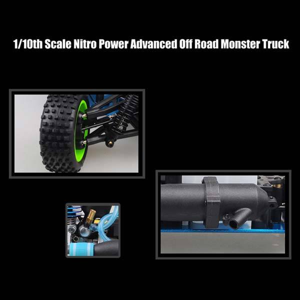 HSP 94166 1/10 4WD Nitro RC Buggy