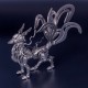Mechanical Nine-Tailed Fox Metal Model Kit