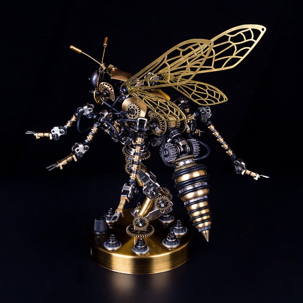Steampunk Mechanical Wasp Metal Model Kit