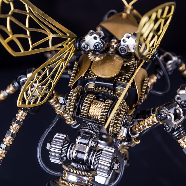 Steampunk Mechanical Wasp Metal Model Kit