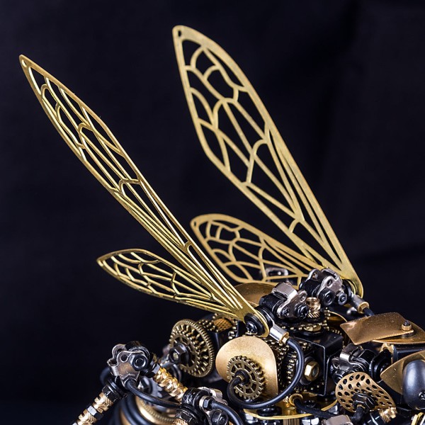 Steampunk Mechanical Wasp Metal Model Kit
