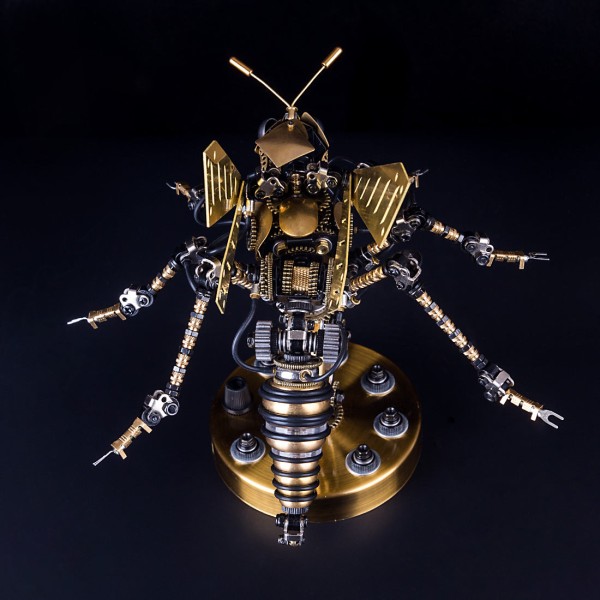 Steampunk Mechanical Wasp Metal Model Kit