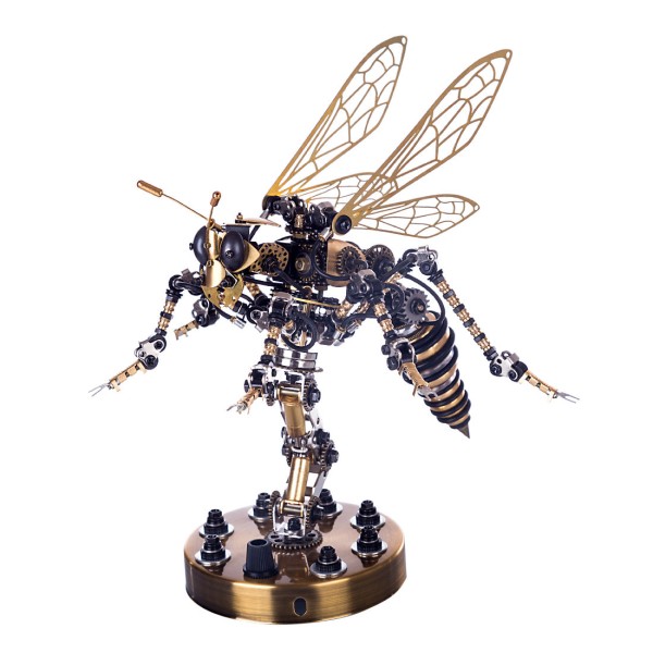 Steampunk Mechanical Wasp Metal Model Kit