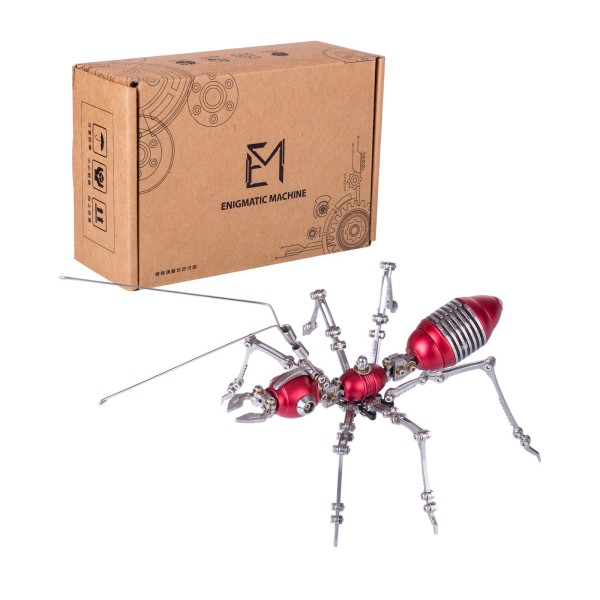 100PCS Articulated Metal Ant Model Kit