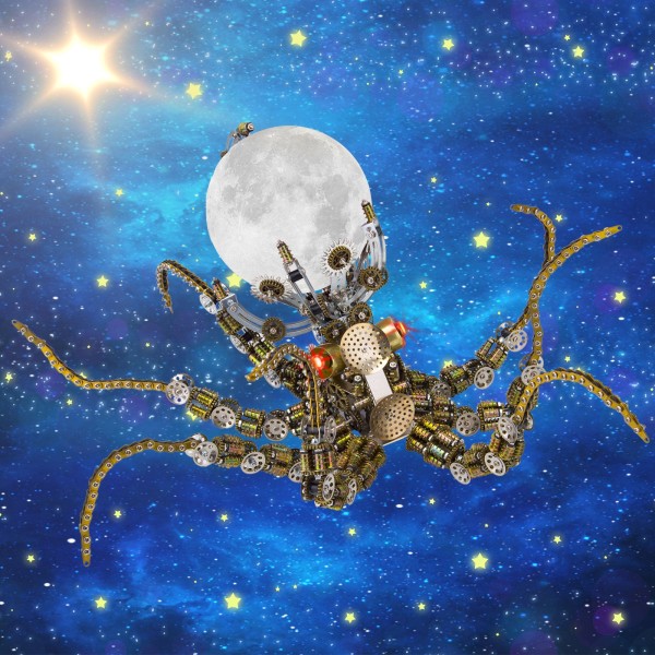 2400PCS Galaxy Octopus Lamp Metal Kit
