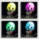2400PCS Galaxy Octopus Lamp Metal Kit