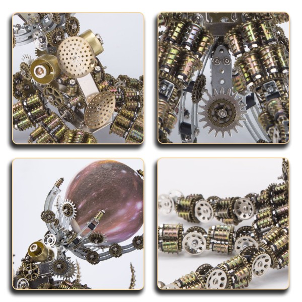 2400PCS Galaxy Octopus Lamp Metal Kit