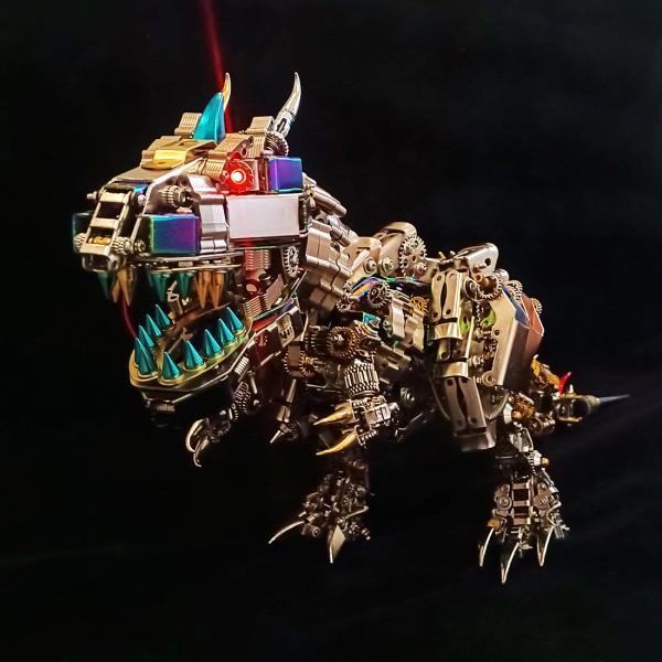 2500PCS+ 55cm Mechanical T-Rex Metal Kit
