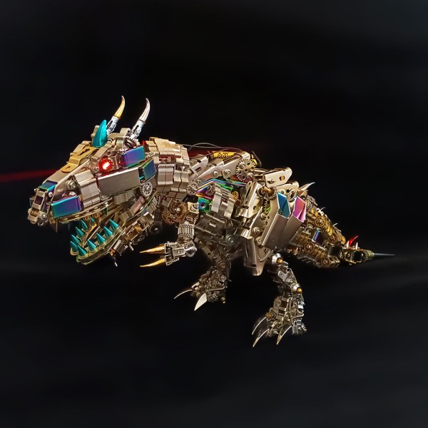 2500PCS+ 55cm Mechanical T-Rex Metal Kit