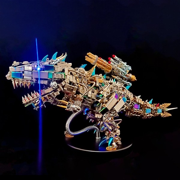2500PCS+ 55cm Mechanical T-Rex Metal Kit