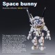 500PCS Illuminated Aerospace Rabbit Metal Kit