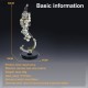 500PCS Illuminated Aerospace Rabbit Metal Kit