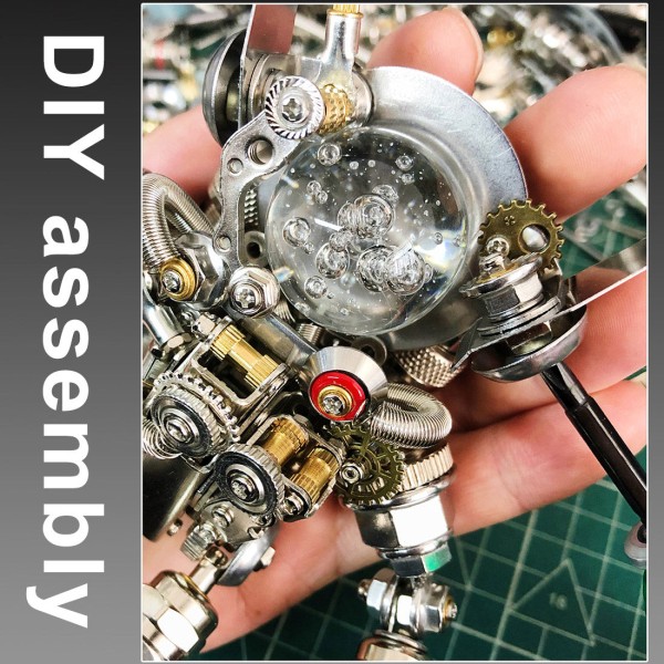 500PCS Illuminated Aerospace Rabbit Metal Kit