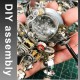500PCS Illuminated Aerospace Rabbit Metal Kit