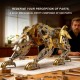 506PCS Full-Metal Mechanical Leopard Model Kit