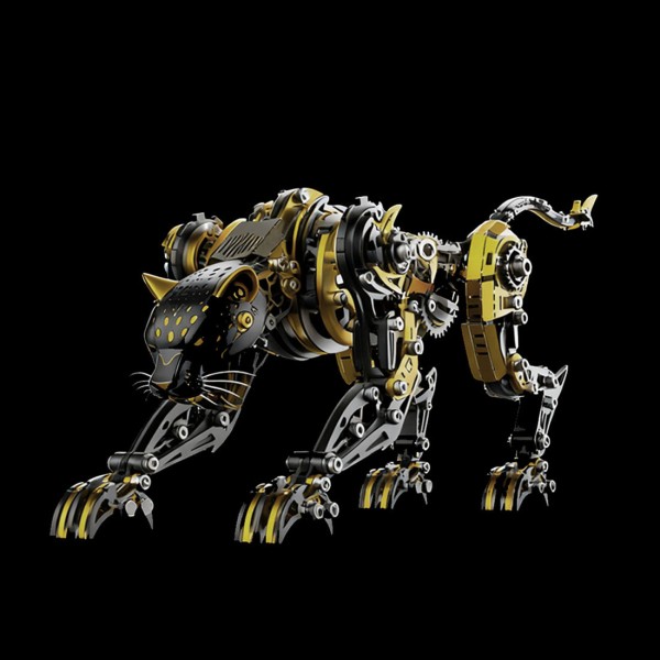 506PCS Full-Metal Mechanical Leopard Model Kit