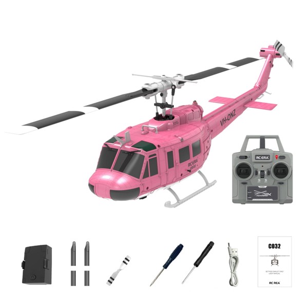 C032 1:48 UH-1 Huey 6CH Flybarless RC Helicopter C032 1:48 UH-1 Huey 6CH Flybarless RC Helicopter
