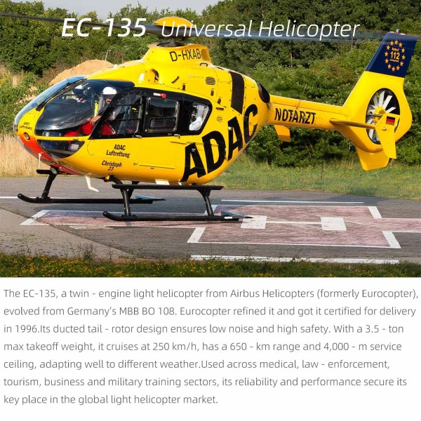 FLYWING EC135 470-Class GPS RC Helicopter