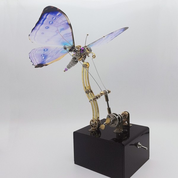 3D Mechanical Butterfly Metal Music Box Model Kit 3D Mechanical Butterfly Metal Music Box Model Kit
