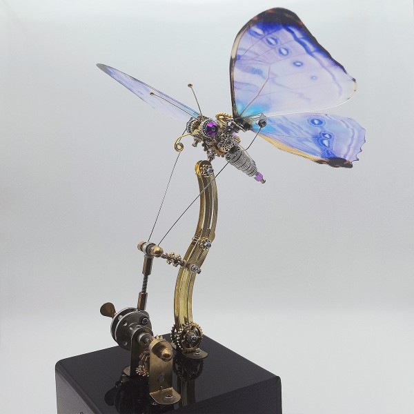 3D Mechanical Butterfly Metal Music Box Model Kit 3D Mechanical Butterfly Metal Music Box Model Kit