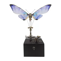 3D Mechanical Butterfly Metal Music Box Model Kit