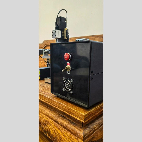 Three-Axis Mini CNC Milling Machine with Rotary Axis