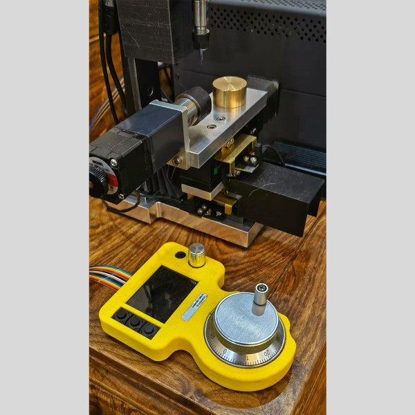 Three-Axis Mini CNC Milling Machine with Rotary Axis