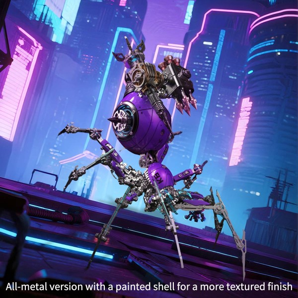 Steampunk Mechanical War Spider 3D Metal Model Kit
