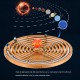 TECHING DM405 600+PCS Mechanical Solar System Metal Model Kit TECHING DM405 600+PCS Mechanical Solar System Metal Model Kit