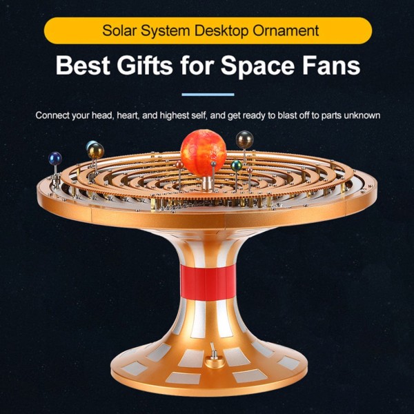 TECHING DM405 600+PCS Mechanical Solar System Metal Model Kit TECHING DM405 600+PCS Mechanical Solar System Metal Model Kit