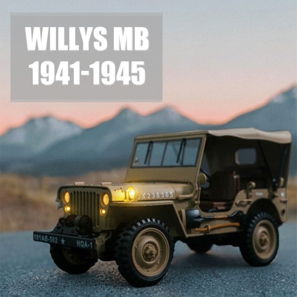 1:14 U.S. Willys Dual-Speed RC Off-Road Car 1:14 U.S. Willys Dual-Speed RC Off-Road Car