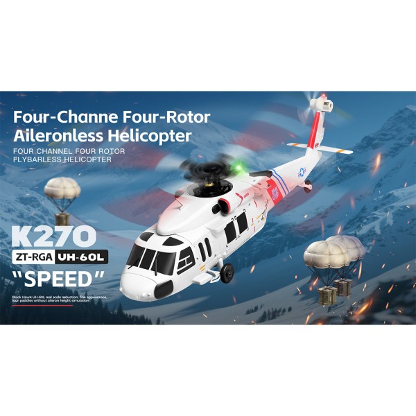 WL K270 UH-60L 4CH Optical-Flow RC Helicopter