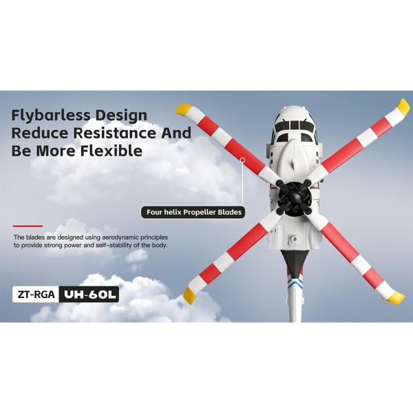 WL K270 UH-60L 4CH Optical-Flow RC Helicopter