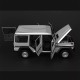 CAPO W460 1:8 Alloy RC Crawler Model Kit