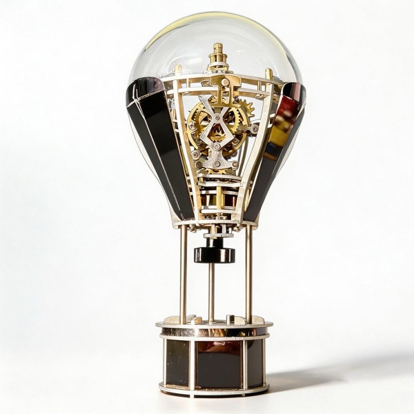 Hot-Air Balloon Kinetic Gear Sculpture