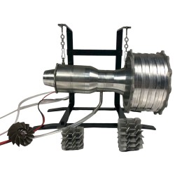 Miniature Liquid-Gas Turbofan Demonstration Engine