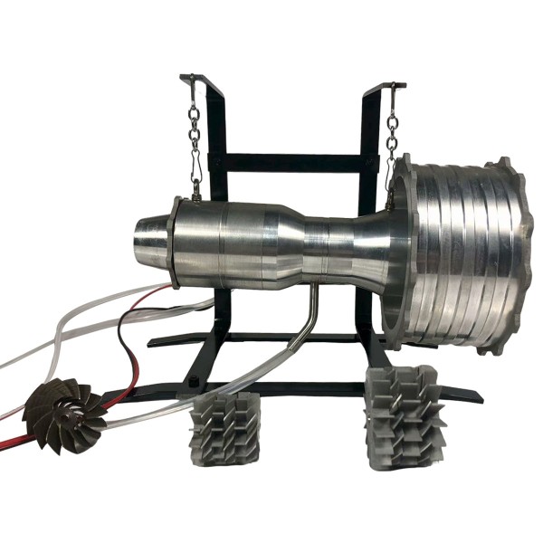 Miniature Liquid-Gas Turbofan Demonstration Engine