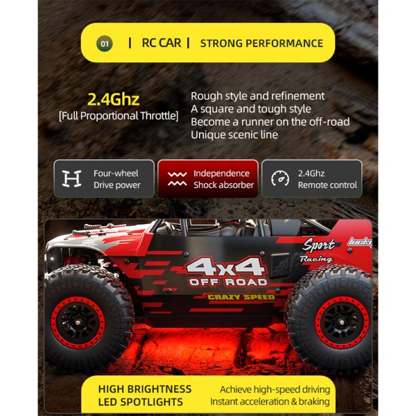 SG202-PRO 1:20 Full-Proportional RC Crawler