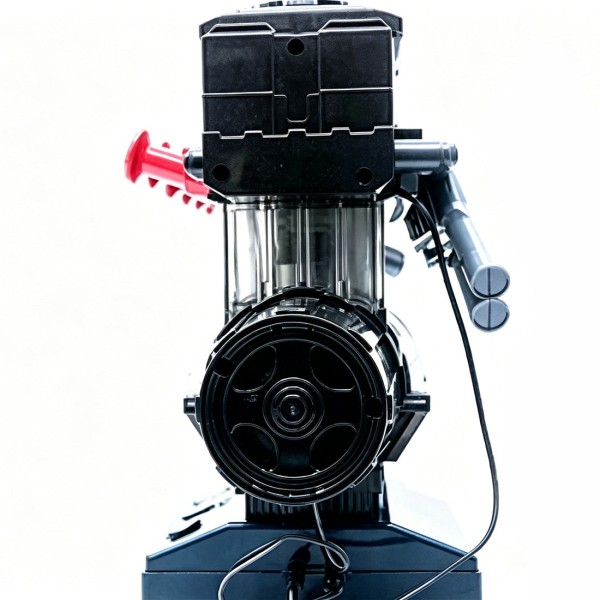 Transparent Inline-Six Motorized Engine Model Kit