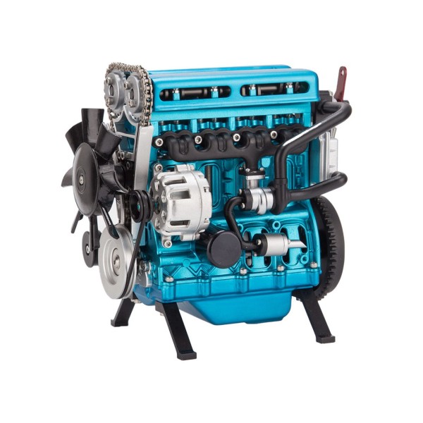 TECHING Upgraded L4 Full-Metal Inline-4 Engine Model Kit