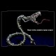 500+ Piece Articulated Metal Mechanical Snake Model Kit