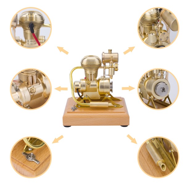 R27 1.6cc Vertical OHV Single-Cylinder Engine Model
