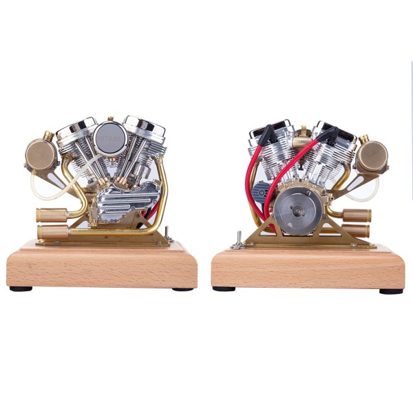 RETROL R30 4.2cc Panhead-Style V-Twin Engine Model