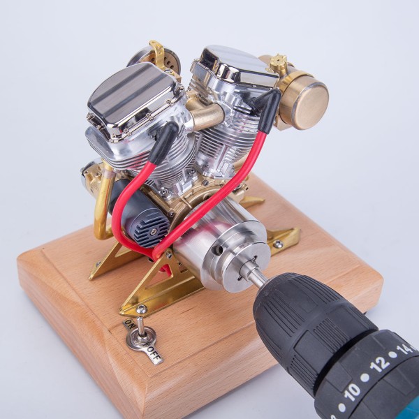 RETROL R30 4.2cc Panhead-Style V-Twin Engine Model