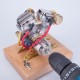 RETROL R30 4.2cc Panhead-Style V-Twin Engine Model