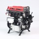 TECHING Upgraded L4 Full-Metal Inline-4 Engine Model Kit